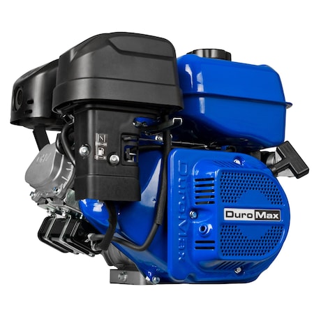 DuroMax XP9HPE 274cc 25mm Shaft Electric Start Gasoline Engine, Blue